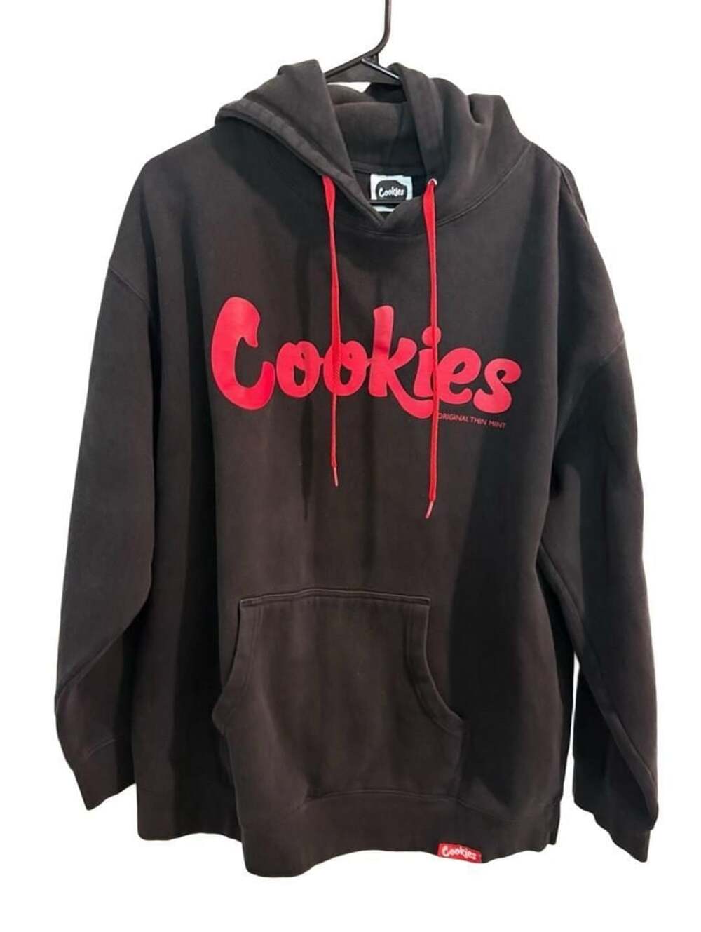 Cookies Original Thin Mint Fleece Hoodie Black Red